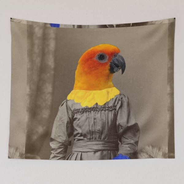 Item preview, Sepia Sun Parrot designed and sold by Loveday Funck.