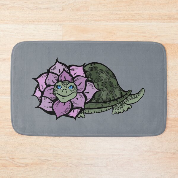Item preview, Pretty Little Flower Turtle designed and sold by Otter-Grotto.