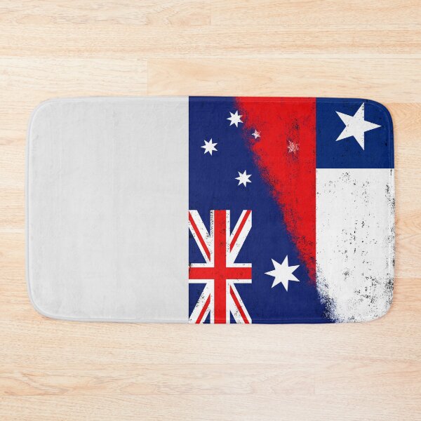 Item preview, Australia and Chile, Chilean and Australian Flags, Banderas de Chile y Australia designed and sold by #mossasdesign.