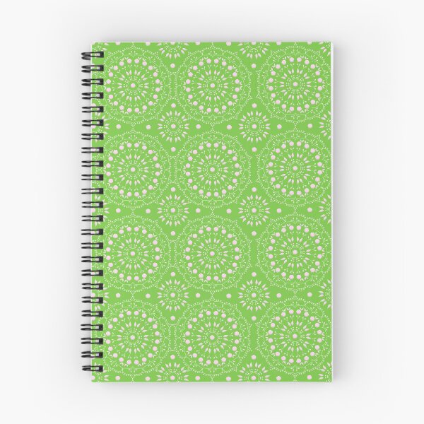 Item preview, Mandala with peach accents and green background designed and sold by laura lacina.