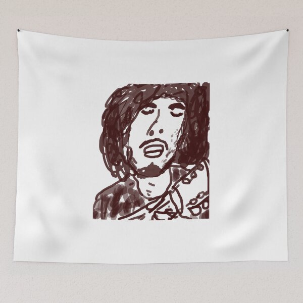 Item preview, Latin Acid Rock Guitarist, guitar, hippie designed and sold by Stacey Lazarus.