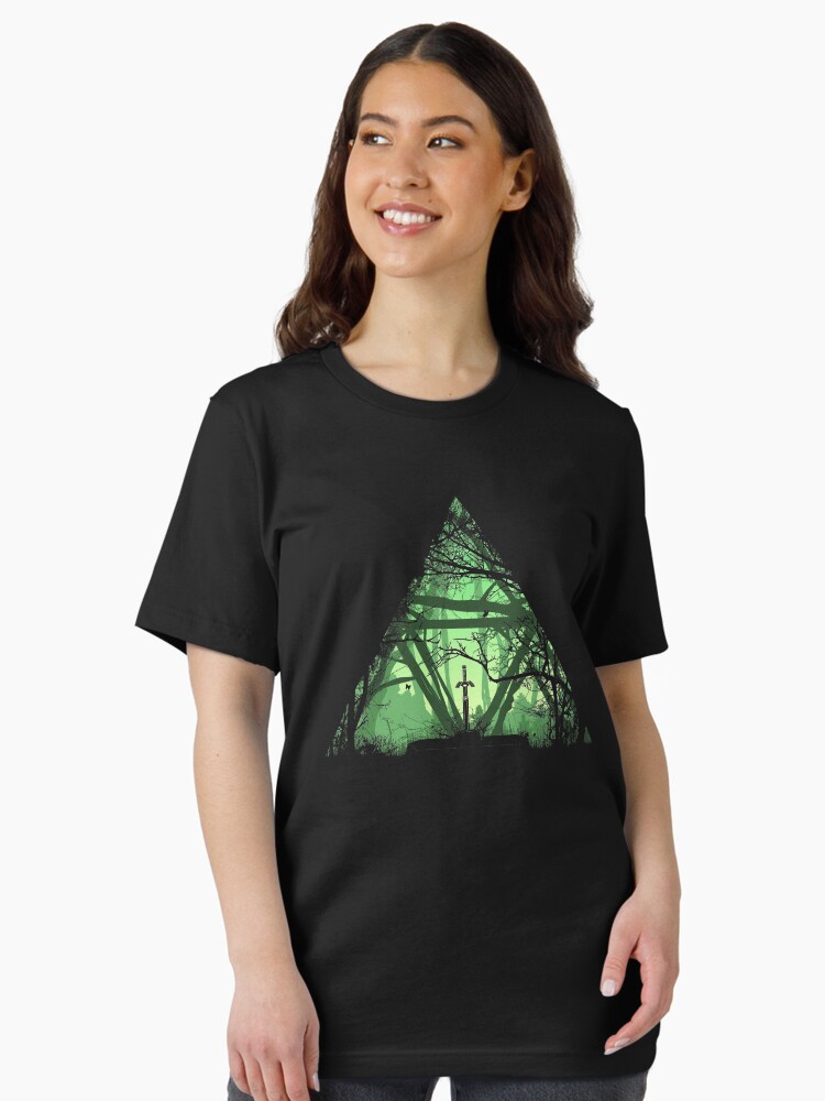 Thumbnail 2 of 7, Essential T-Shirt, Sword in the Forest designed and sold by DonnieArts.