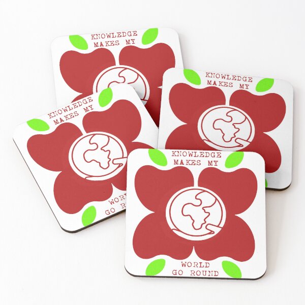 Item preview, Knowledge Makes My World Go Round designed and sold by TeachUrb.