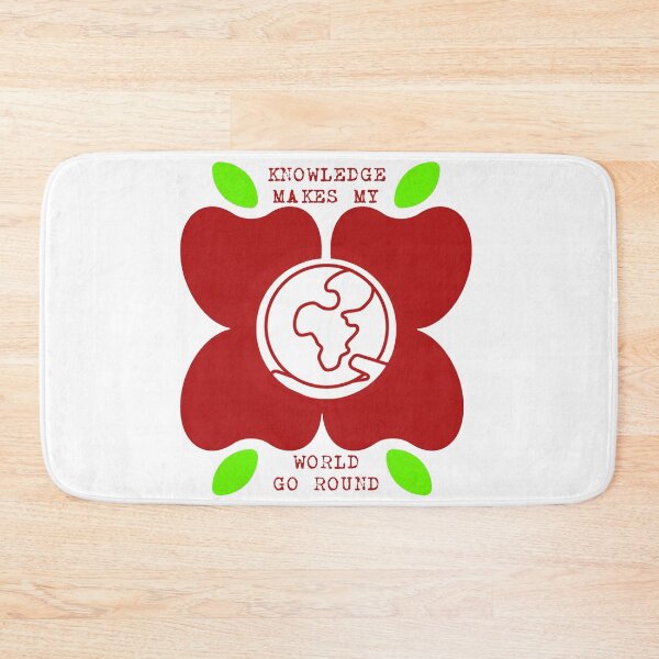 Item preview, Knowledge Makes My World Go Round designed and sold by TeachUrb.