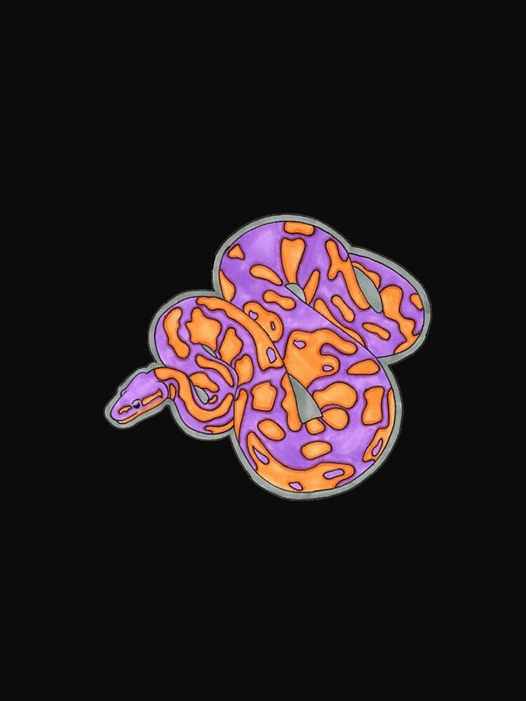 Thumbnail 4 of 4, iPhone Case, Lavender Ball Python designed and sold by Splazhink.