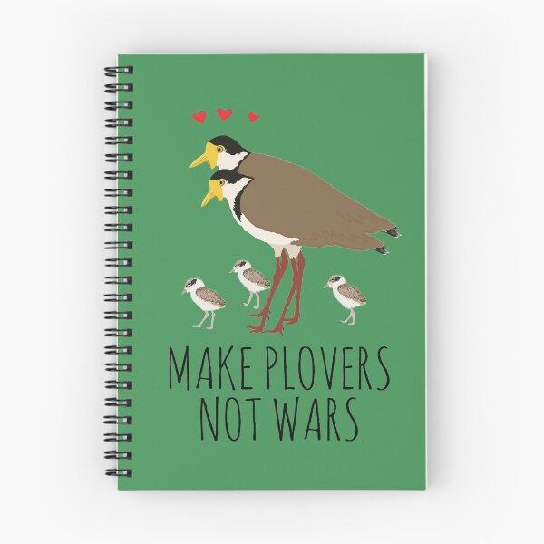 Item preview, MAKE PLOVERS NOT WARS! designed and sold by Rob Price.