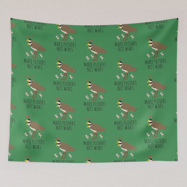 Item preview, MAKE PLOVERS NOT WARS! designed and sold by Rob Price.