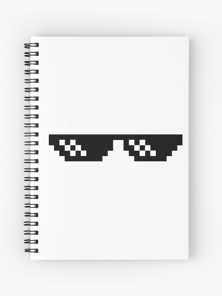 Deal With It Glasses Journal for Sale by JordiRapture36 Redbubble