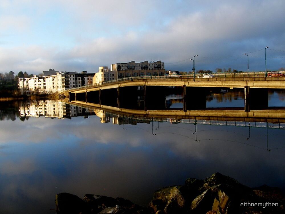 "The Bridge at New Ross, Co. Wexford.." by eithnemythen Redbubble
