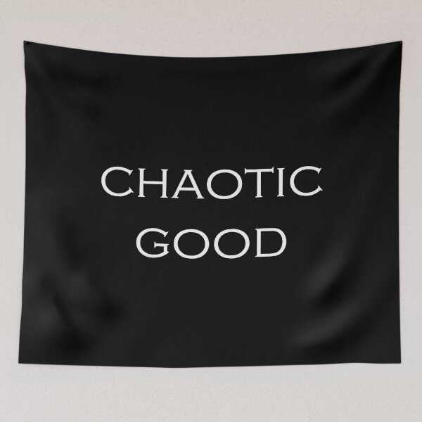 Item preview, chaotic good designed and sold by wholesomememe.
