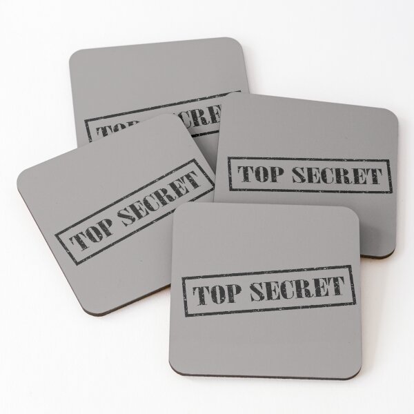 Item preview, Top Secret Stamp designed and sold by Jeremy Crotty.