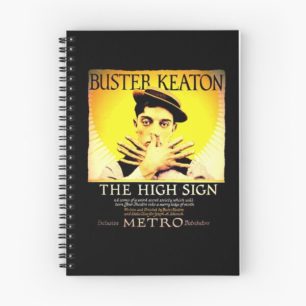 Item preview, Buster Keaton - The High Sign designed and sold by Squeeboptera.