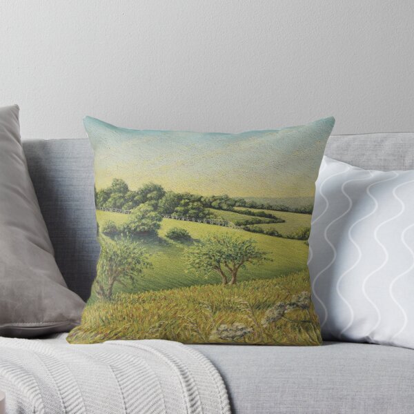 Item preview, Early Evening Sun, Epsom Downs, Surrey designed and sold by Fiona Cross.