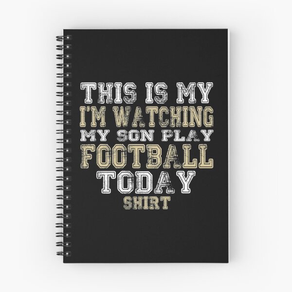 Item preview, This Is My I'm Watching My Son Play Football Today Shirt designed and sold by nikkidawn74.