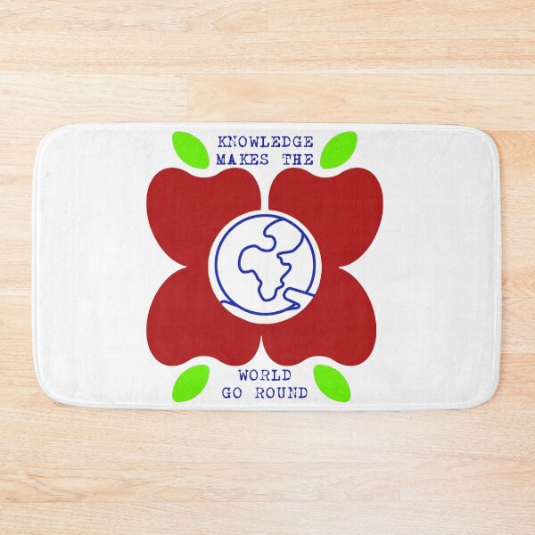 Item preview, Knowledge Makes The World Go Round designed and sold by TeachUrb.