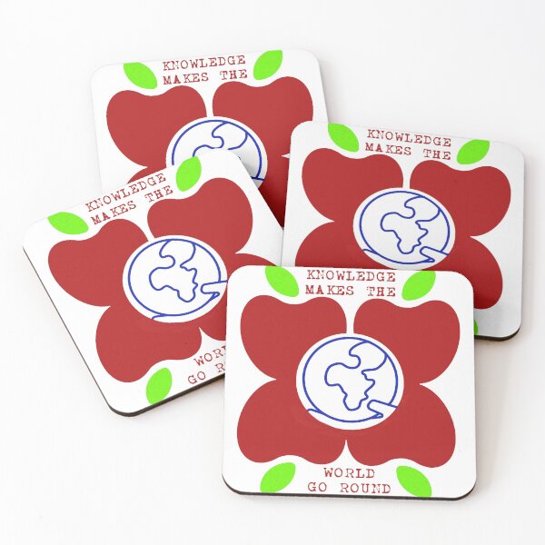 Item preview, Knowledge Makes The World Go Round designed and sold by TeachUrb.