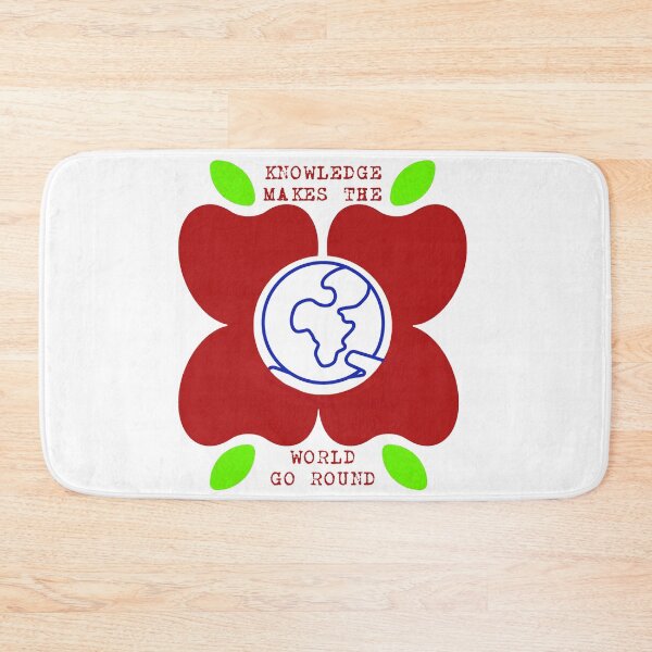 Item preview, Knowledge Makes The World Go Round designed and sold by TeachUrb.