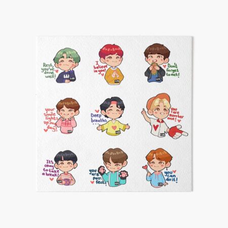 Aperçu de l'œuvre Autocollants de positivité Stray Kids créée et vendue par finniigan.