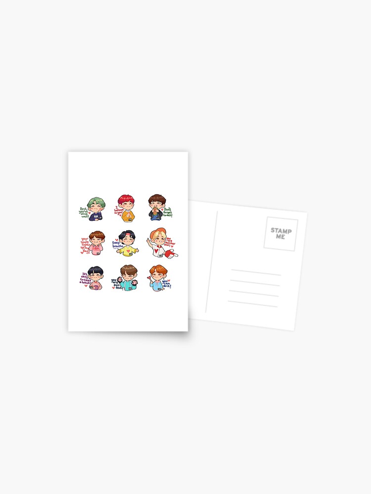 Stray Kids 50 Sheets Cute Stickers