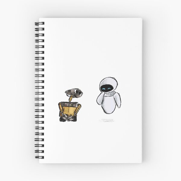 Item preview, Walle and Eva designed and sold by quills-and-ink.