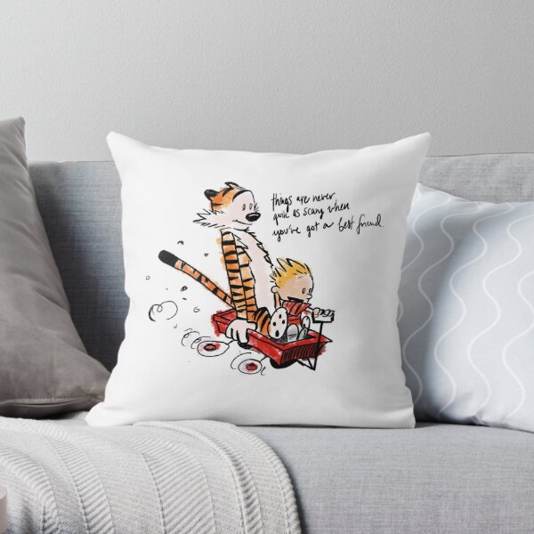 Friends quote sale pillow