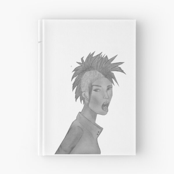 Item preview, Mohawk Lady Sketch designed and sold by Wrennyn Pendragon.