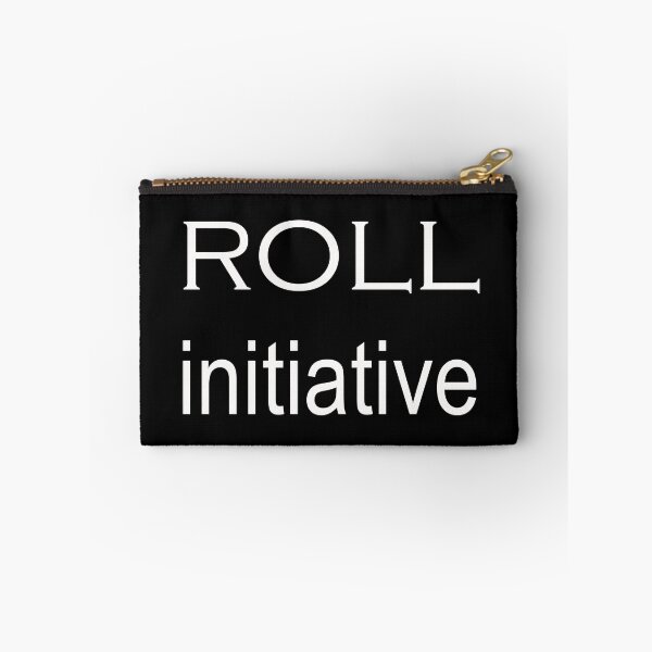 Item preview, roll initiative designed and sold by wholesomememe.