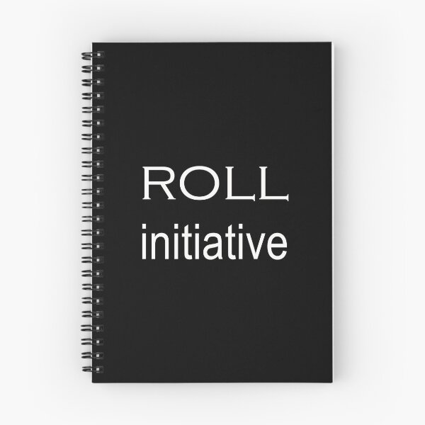 Item preview, roll initiative designed and sold by wholesomememe.