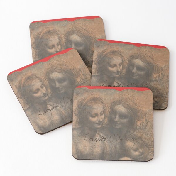 Item preview, The Virgin and Child with St Anne by Leonardo da Vinci  designed and sold by VanyssaGraphics.