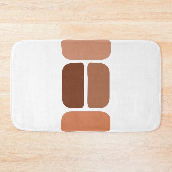 Item preview, Terracotta Abstract 08 - Modern, Contemporary Art - Abstract Organic Shapes - Earthy Brown, Sienna designed and sold by Studio Grafiikka.