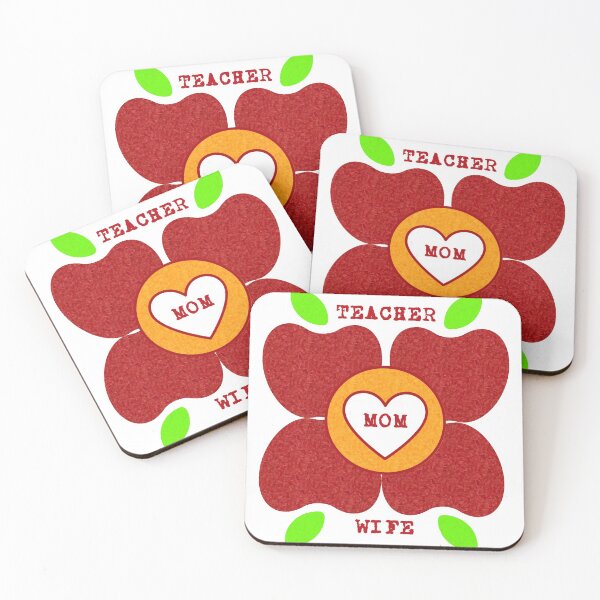 Item preview, Teacher, Mom, Wife designed and sold by TeachUrb.