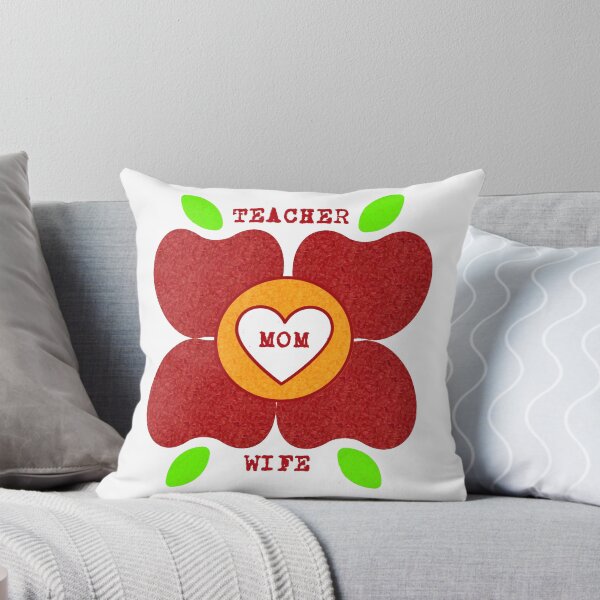 Item preview, Teacher, Mom, Wife designed and sold by TeachUrb.