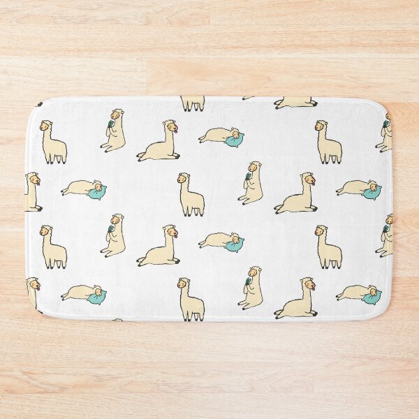 Item preview, Cute llamas pattern designed and sold by Tahuverian.