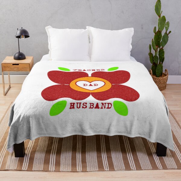 Item preview, Teacher, Dad, Husband designed and sold by TeachUrb.