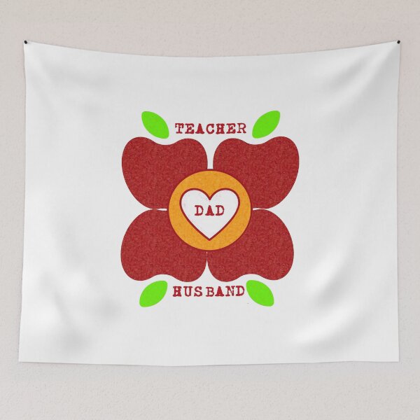 Item preview, Teacher, Dad, Husband designed and sold by TeachUrb.