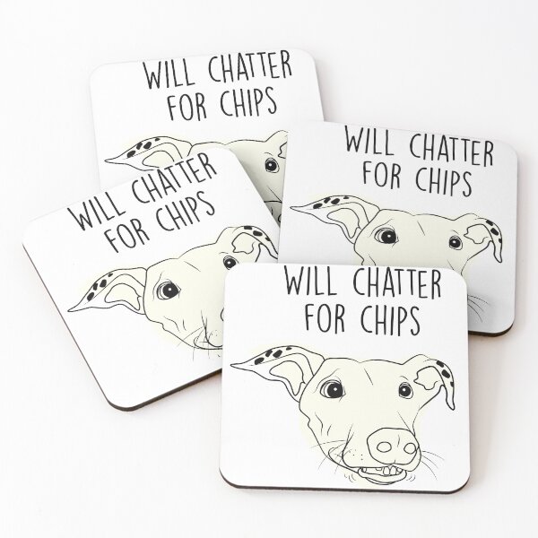 Item preview, Salty will chatter for chips designed and sold by saltyhound.