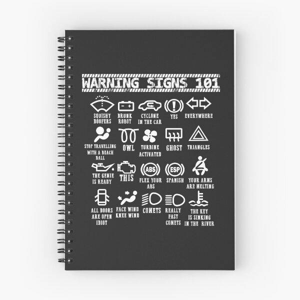 Item preview, Warning Signs 101 funny car mechanic shirt for men women designed and sold by hadleydesigns.