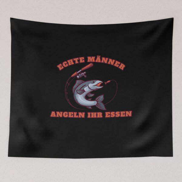 Item preview, Real men are fishing their food designed and sold by Weilichesmag.