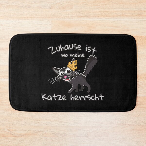 Item preview, Home is where my cat rules designed and sold by Weilichesmag.