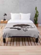 wooloo and shiny Throw Blanket