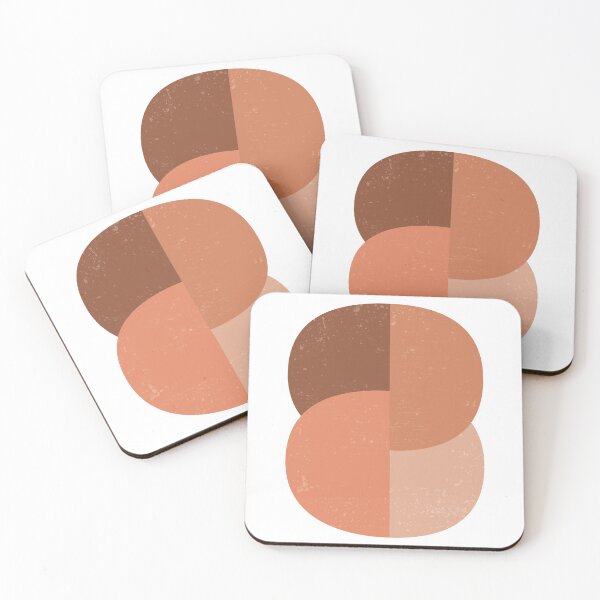 Item preview, Terracotta Abstract 11 - Modern, Contemporary Art - Abstract Organic Shapes - Brown, Burnt Orange designed and sold by Studio Grafiikka.