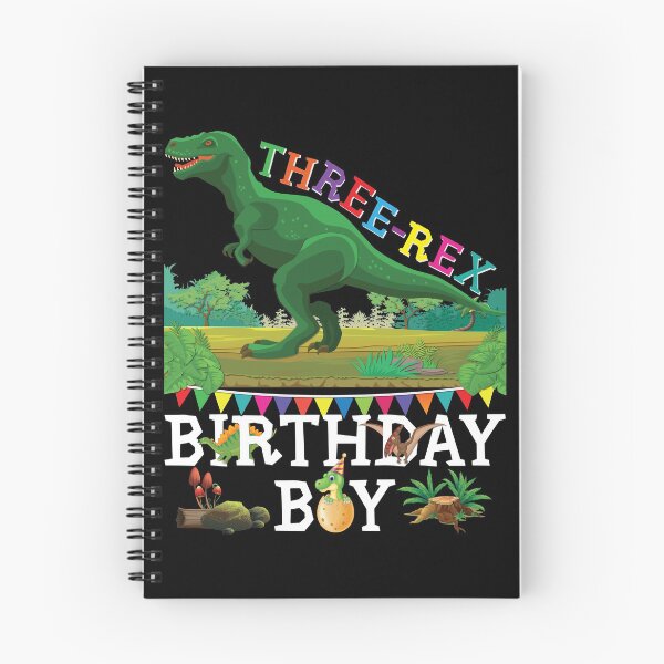 Item preview, T-Rex  Three Rex Birthday Boy Dinosaur Theme B-Day Party Gift designed and sold by Pingestre.