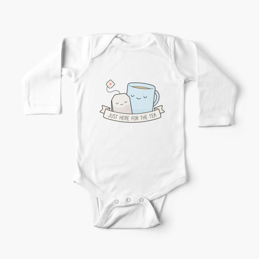 Just Here For The Tea Baby One-Piece