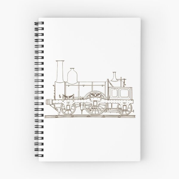 Item preview, Classic steam engine train drawing designed and sold by Animalhead.