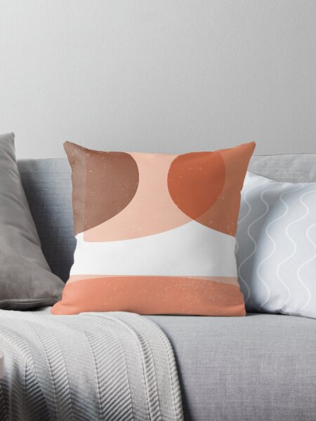 Item preview, Terracotta Abstract 13 - Modern, Contemporary Art - Abstract Organic Shapes - Brown, Burnt Orange designed and sold by Studio Grafiikka.