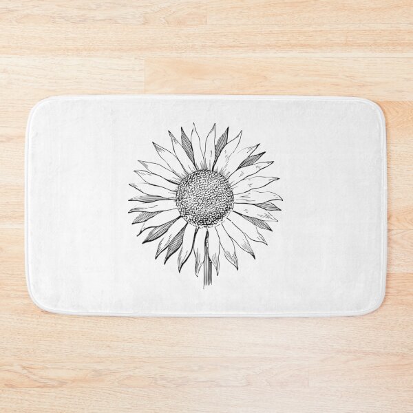Item preview, sunflower art drawing designed and sold by Animalhead.