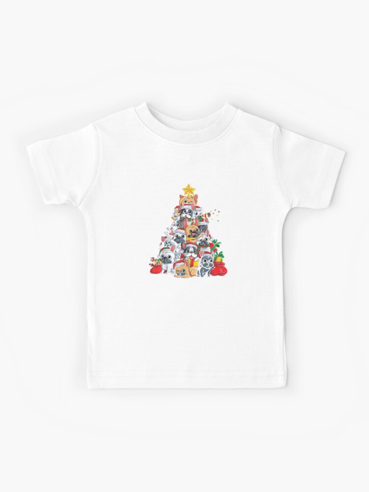 cat christmas tree t shirt