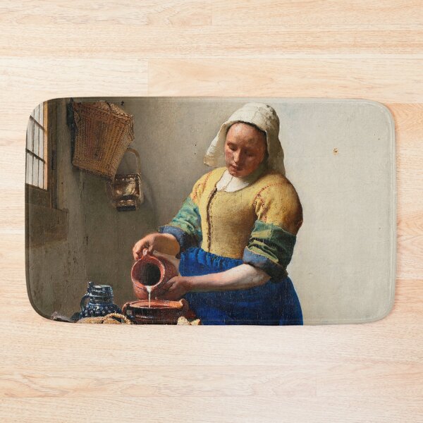 Artikelvorschau, Die Milchmagd (um 1660) von Johannes Vermeer entworfen und verkauft von OBJETDART.