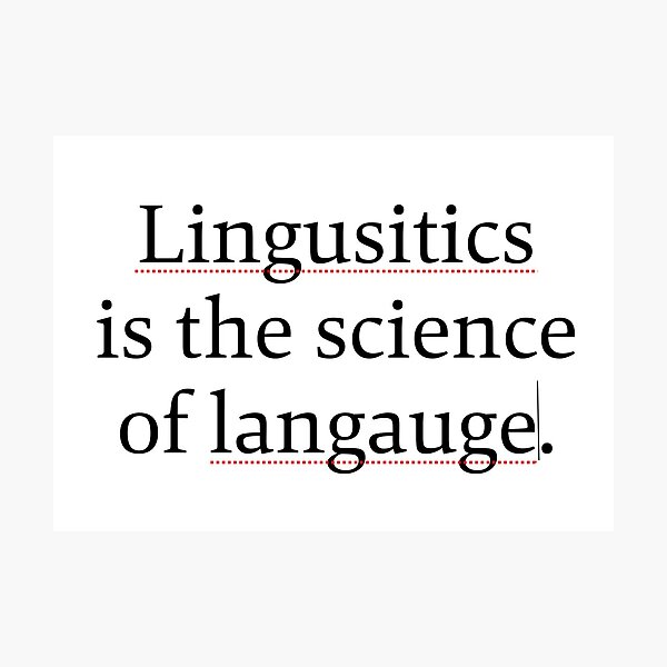 Item preview, Lingusitics designed and sold by Because Language shop.