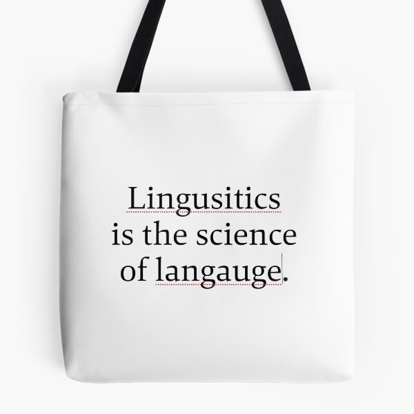Item preview, Lingusitics designed and sold by Because Language shop.